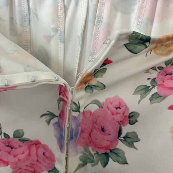 Commense Floral Heart Shaped Neckline Strapless Corset Top XS NWT - Picture 8 of 8